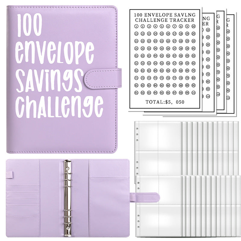 100 Enveloppen Uitdagingen Map™ - Spaar met gemak €5050,-