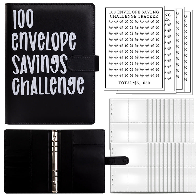 100 Enveloppen Uitdagingen Map™ - Spaar met gemak €5050,-