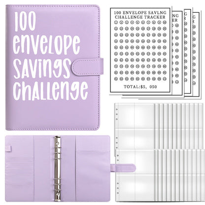 100 Enveloppen Uitdagingen Map™ - Spaar met gemak €5050,-