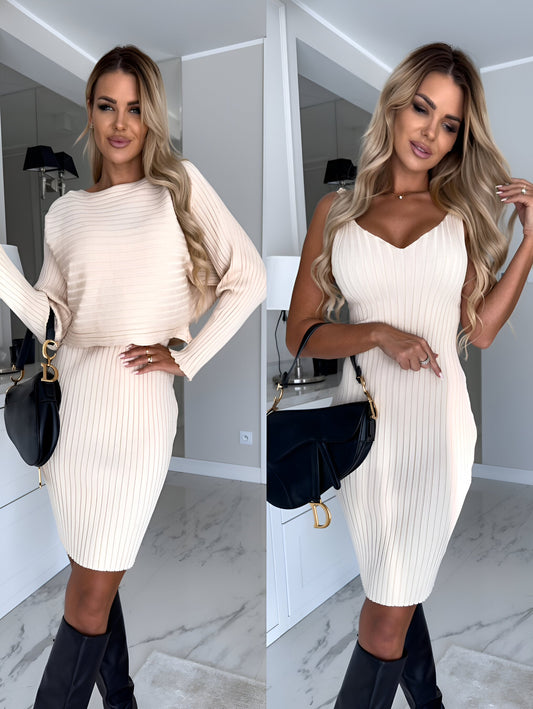 Aveniro™ Elegante Winterjurk | 40% Korting + GRATIS topje