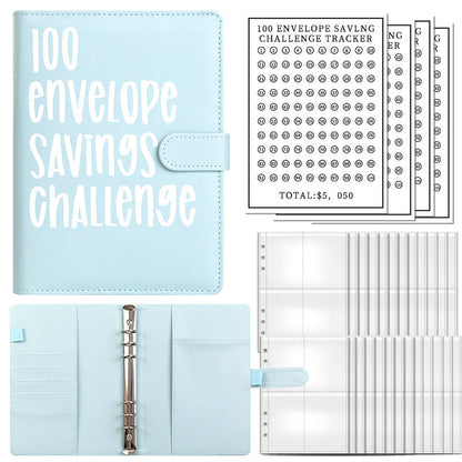 100 Enveloppen Uitdagingen Map™ - Spaar met gemak €5050,-