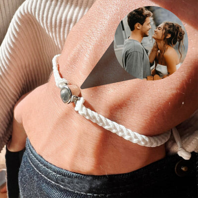 Gepersonaliseerde Cirkel Foto Armband™ - Uniek sieraad dat dicht bij je hart ligt