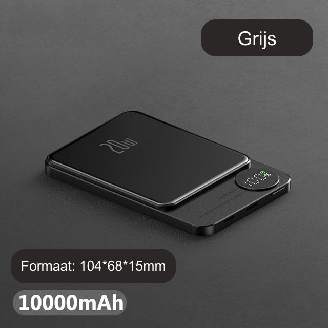 PowerPulse™ Magnetisch Draadloze Powerbank | 60% Cyber Monday Korting