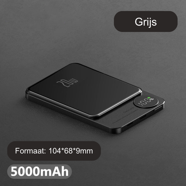 PowerPulse™ Magnetisch Draadloze Powerbank | 60% Cyber Monday Korting